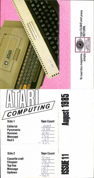 Atari Computing 11 cass