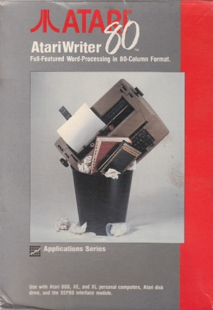 Atariwriter 80 disk front