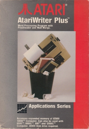 Atariwriter Plus disk front