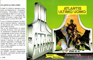 Atlantis Ultimo Uomo cass