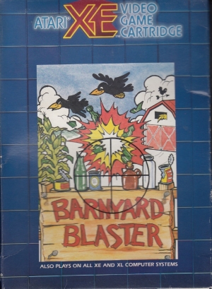 Barnyard Blaster cart front