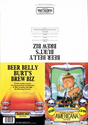 Beer Belly Burts Brew Biz Americana disk