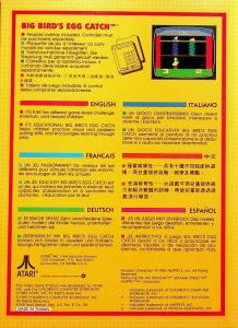 Big Birds Egg Catch back