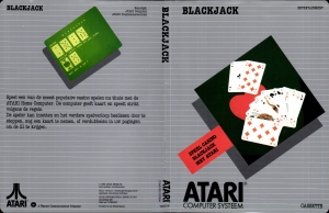 Blackjack Atari cass