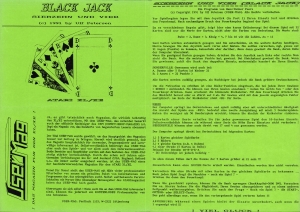 Blackjack disk