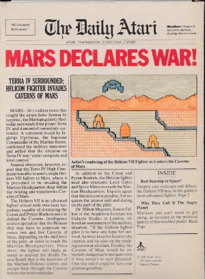 Caverns Of Mars small cart back
