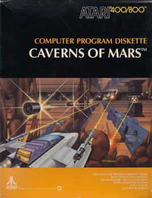 Caverns of Mars disk front