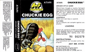 Chuckie Egg Anf cass