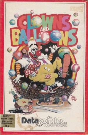 Clowns and Balloons front