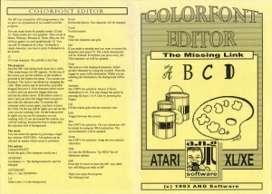 Colorfont Editor