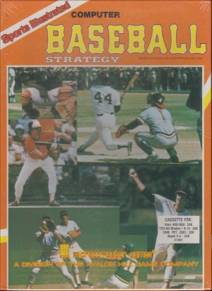 Computer Baseball Strategy cass front