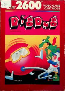 Dig Dug red box front