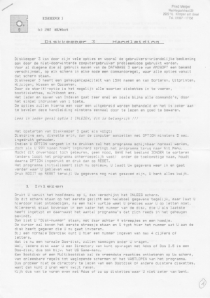 Diskkeeper III AMJ disk