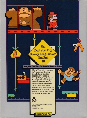 Donkey Kong cart small back