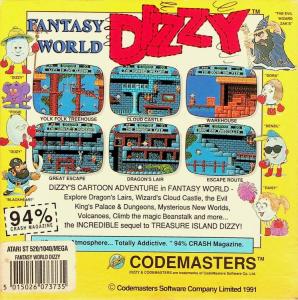 Fantasy World Dizzy back