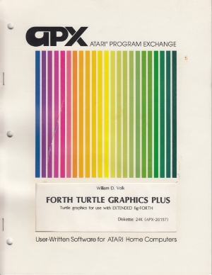 Forth Turtle Graphics Plus disk
