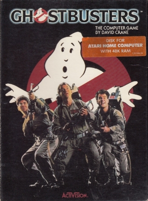Ghostbusters Activision disk front