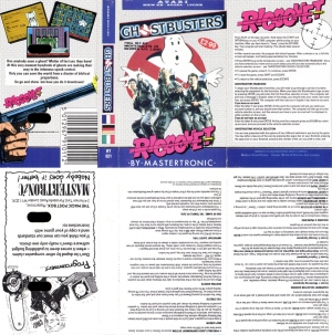Ghostbusters Mastertronic cass