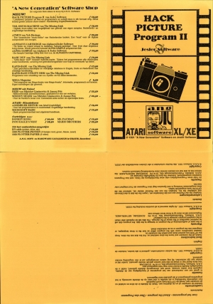 Hack Picture Program 2 disk
