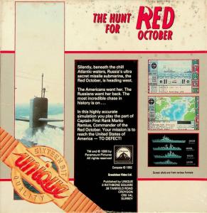 Hunt For Red October back