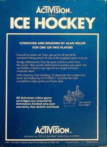 Ice Hockey back