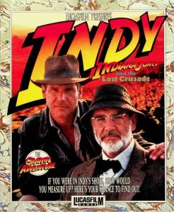 Indiana Jones Last Crusade front