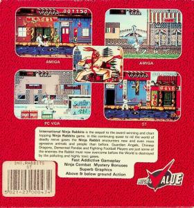 International Ninja Rabbits back