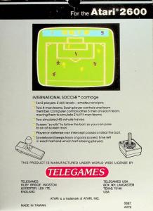 International Soccer back