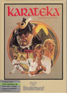 Karateka disk front