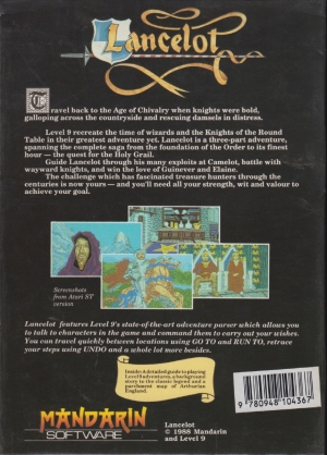 Lancelot disk back