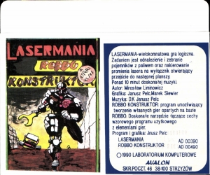 Lasermania Robbo Konstruktor disk