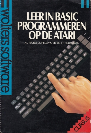 Leer In Basic Programmeren Op De Atari cass front