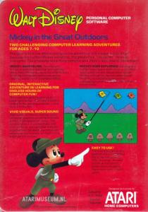 Mickey in the great outdoors cass back