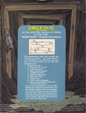 Miner 2039er cart back