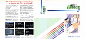 Mini Office II A Database disk