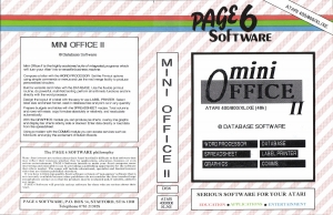 Mini Office II Page6 disk
