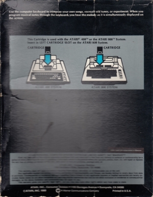 Music Composer cart back