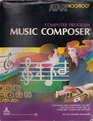 Music Composer cart front