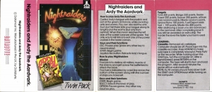 Nightraiders Ardy The Ardvark cass