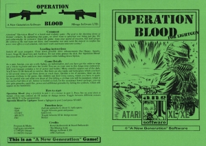 Operation Blood Lightgun disk