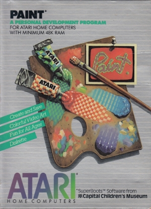 Paint disk grey front