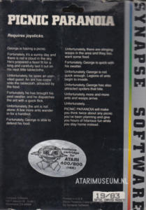 Picnic paranoia back