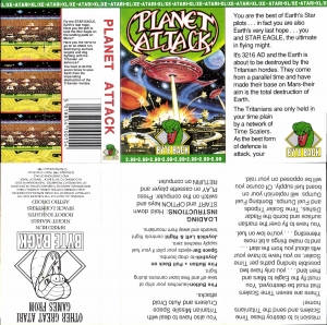 Planet Attack Byteback cass
