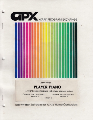 Player Piano disk