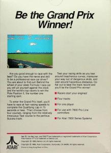 Pole Position II back