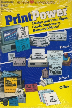 Print Power disk front