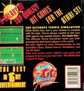 Pro Tennis Tour back