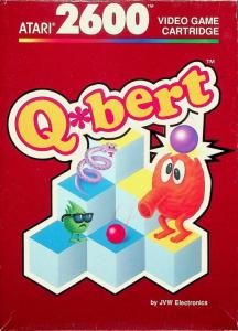 Q Bert red box front