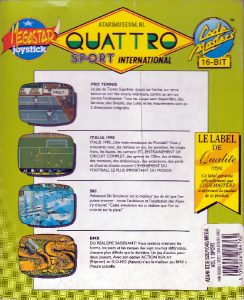 Quattro Sport Int back