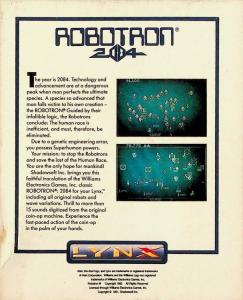 Robotron 2048 back